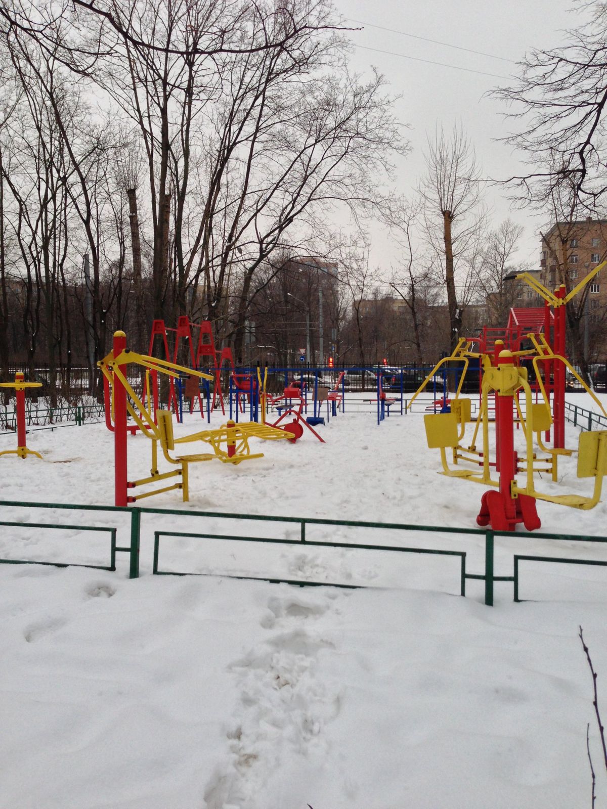 Moscow - Street Workout Park - Улица Алабяна