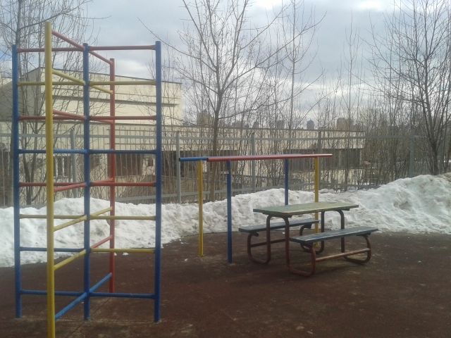 Moscow - Street Workout Park - Улица Коштоянца