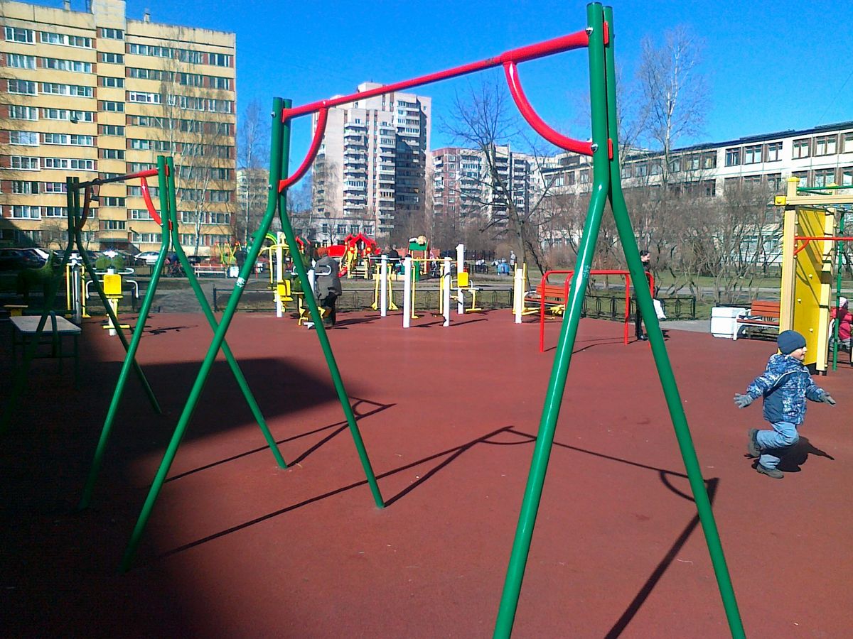 Saint Petersburg - Street Workout Park - Ш Петергофское