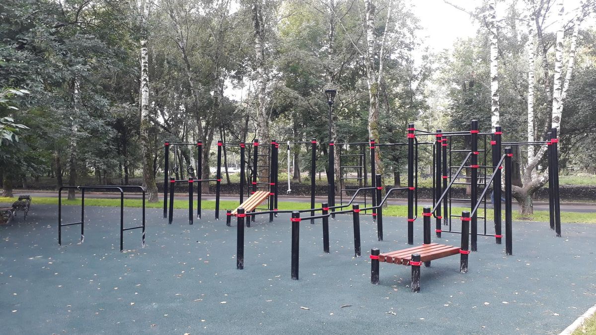 Moscow - Street Workout Park - Берёзовая Аллея