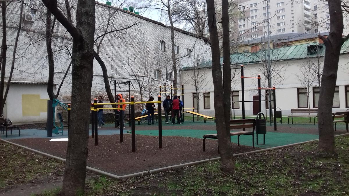 Moscow - Street Workout Park - Улица Зацепа