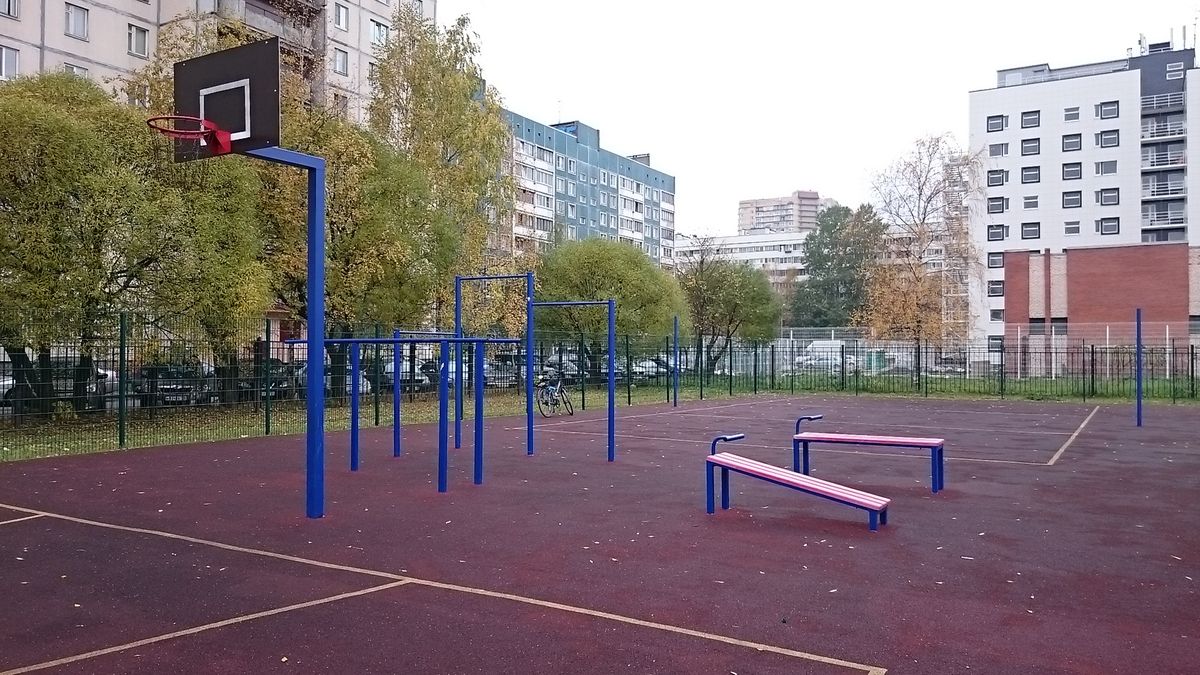 Saint Petersburg - Street Workout Park - Улица Демьяна Бедного