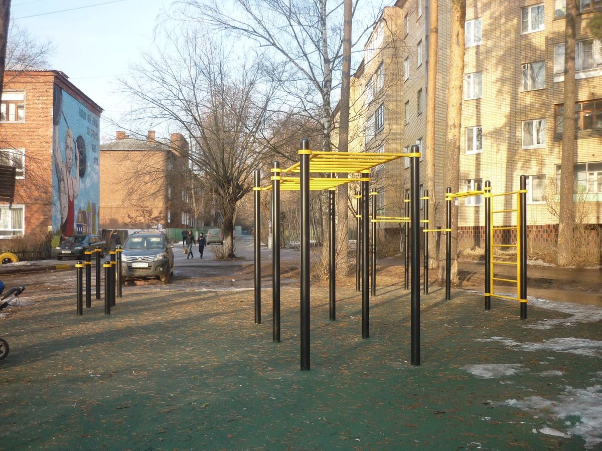 Ramenskoe - Street Workout Park - Улица Красный Октябрь