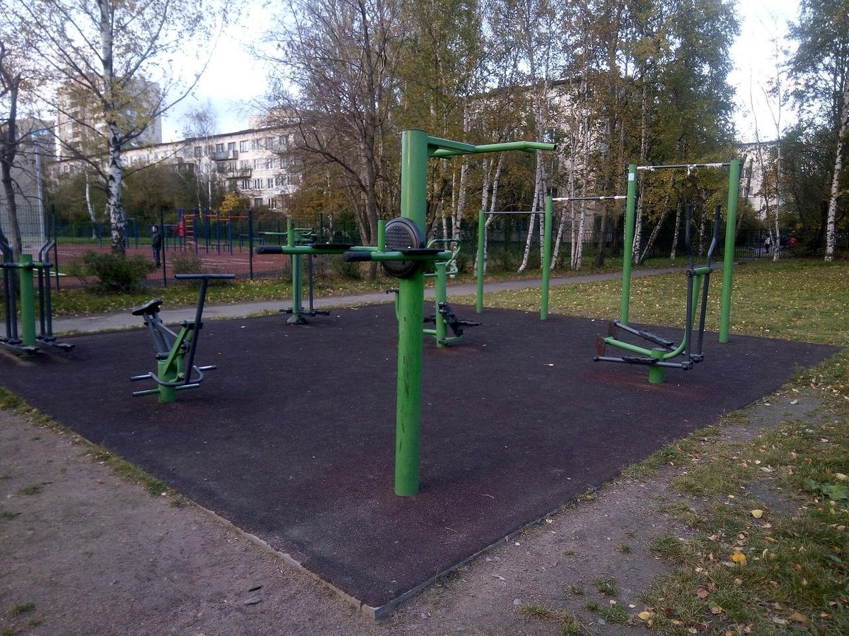 Saint Petersburg - Street Workout Park - Улица Евдокима Огнева