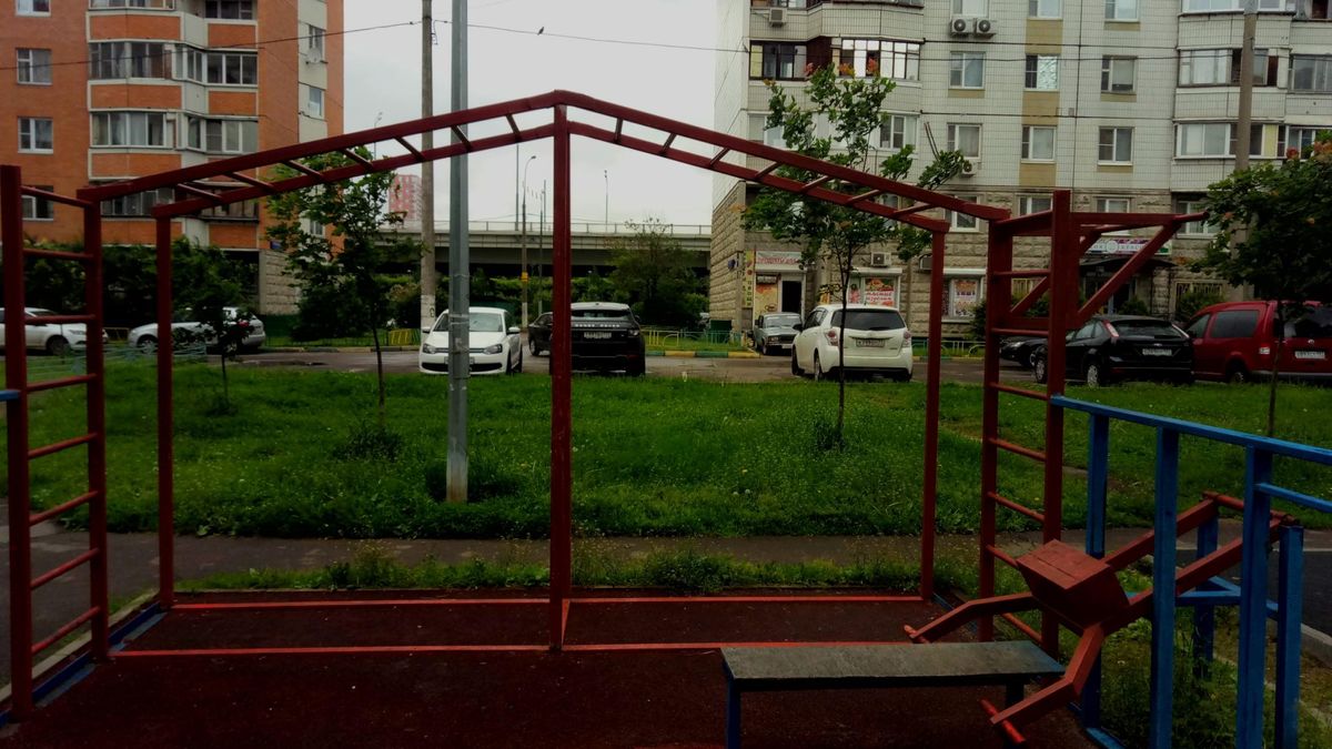 Moscow - Street Workout Park - Зеленоградская