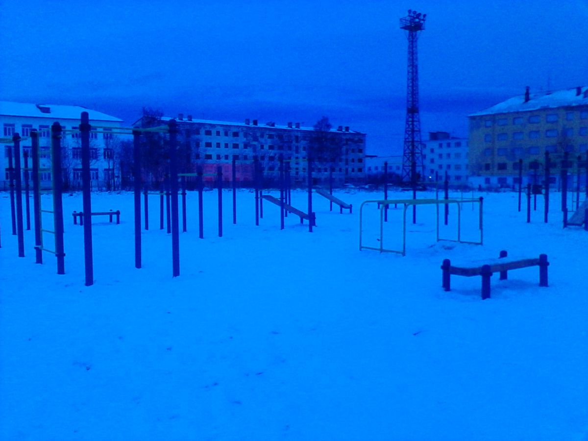 Zaozersk - Street Workout Park - ДОФ