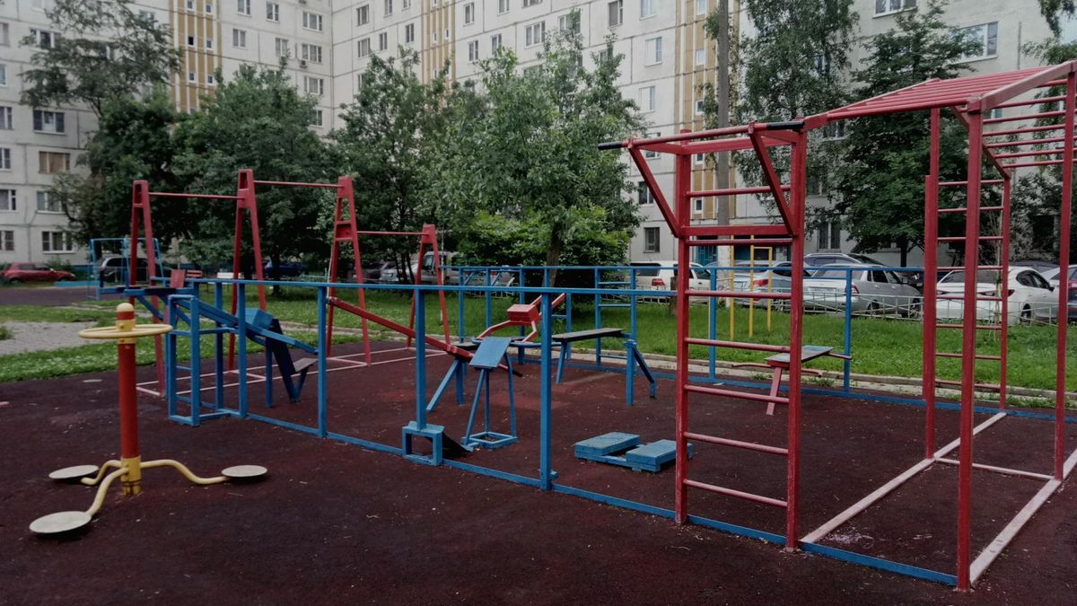 Moscow - Fitness Park - Улица Бусиновская Горка