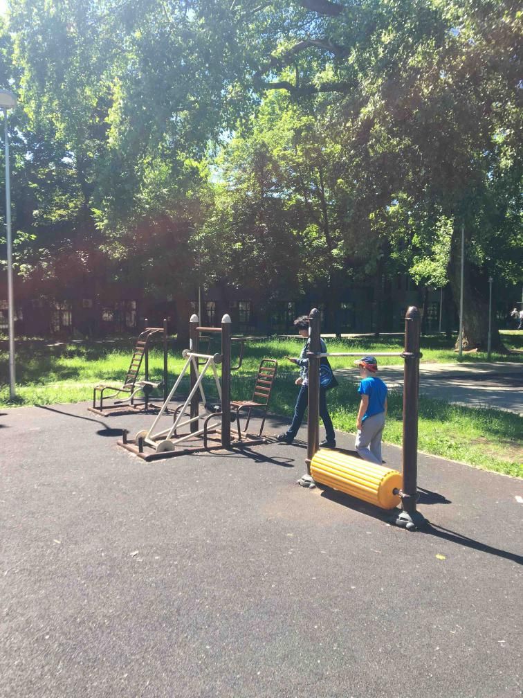 Moscow - Street Workout Park - Восточная Улица