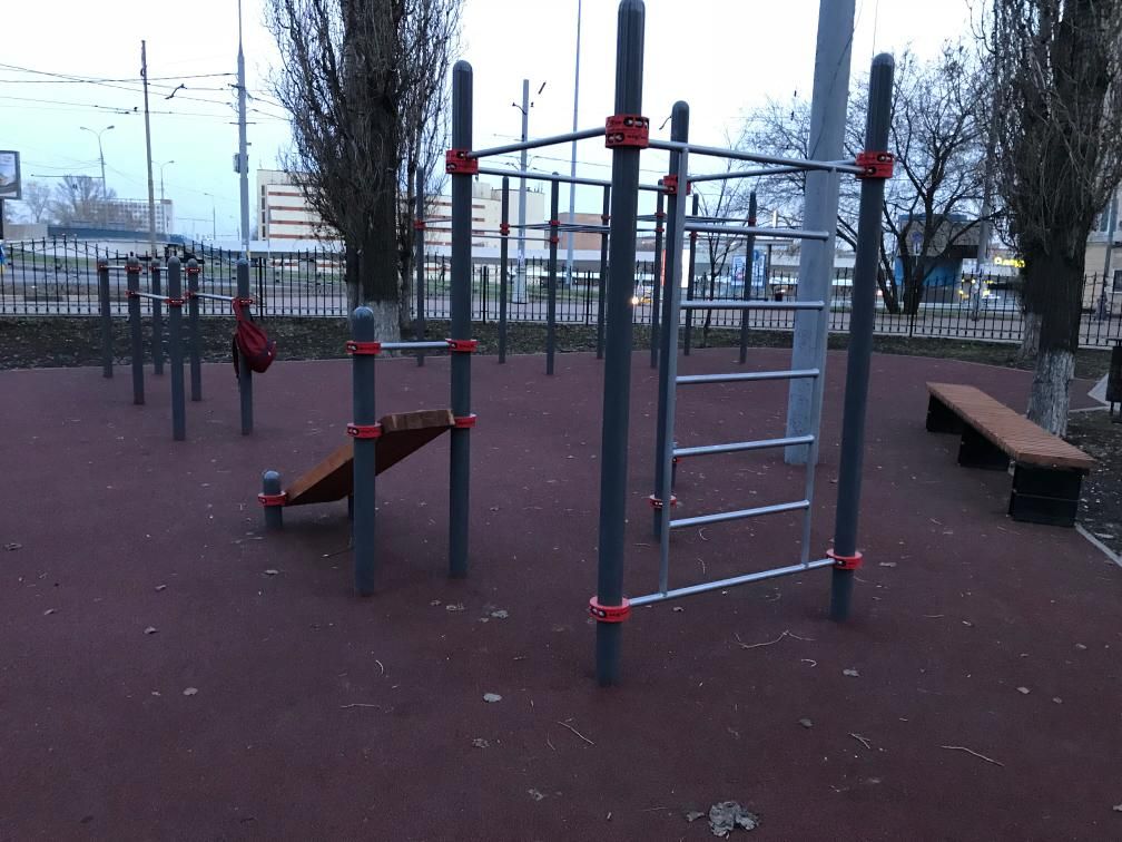 Moscow - Outdoor Gym - Ул Южнопортовая