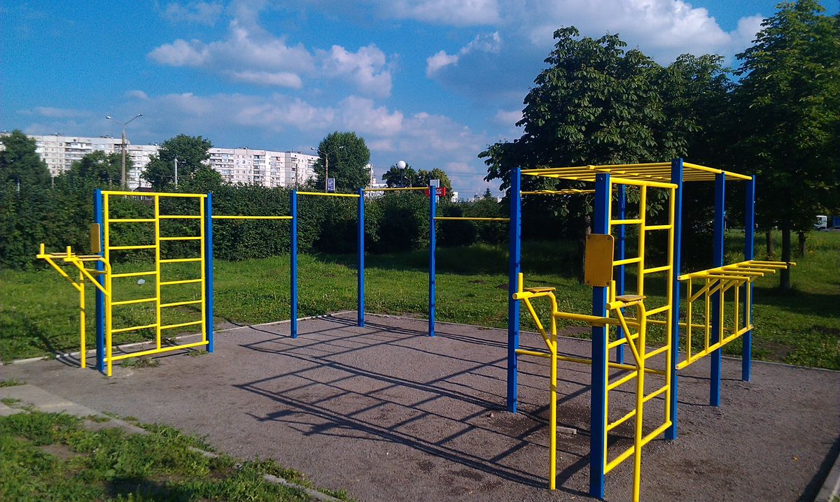 Kharkiv - Calisthenics Park - Салтівський Лід / СДЮСШОР