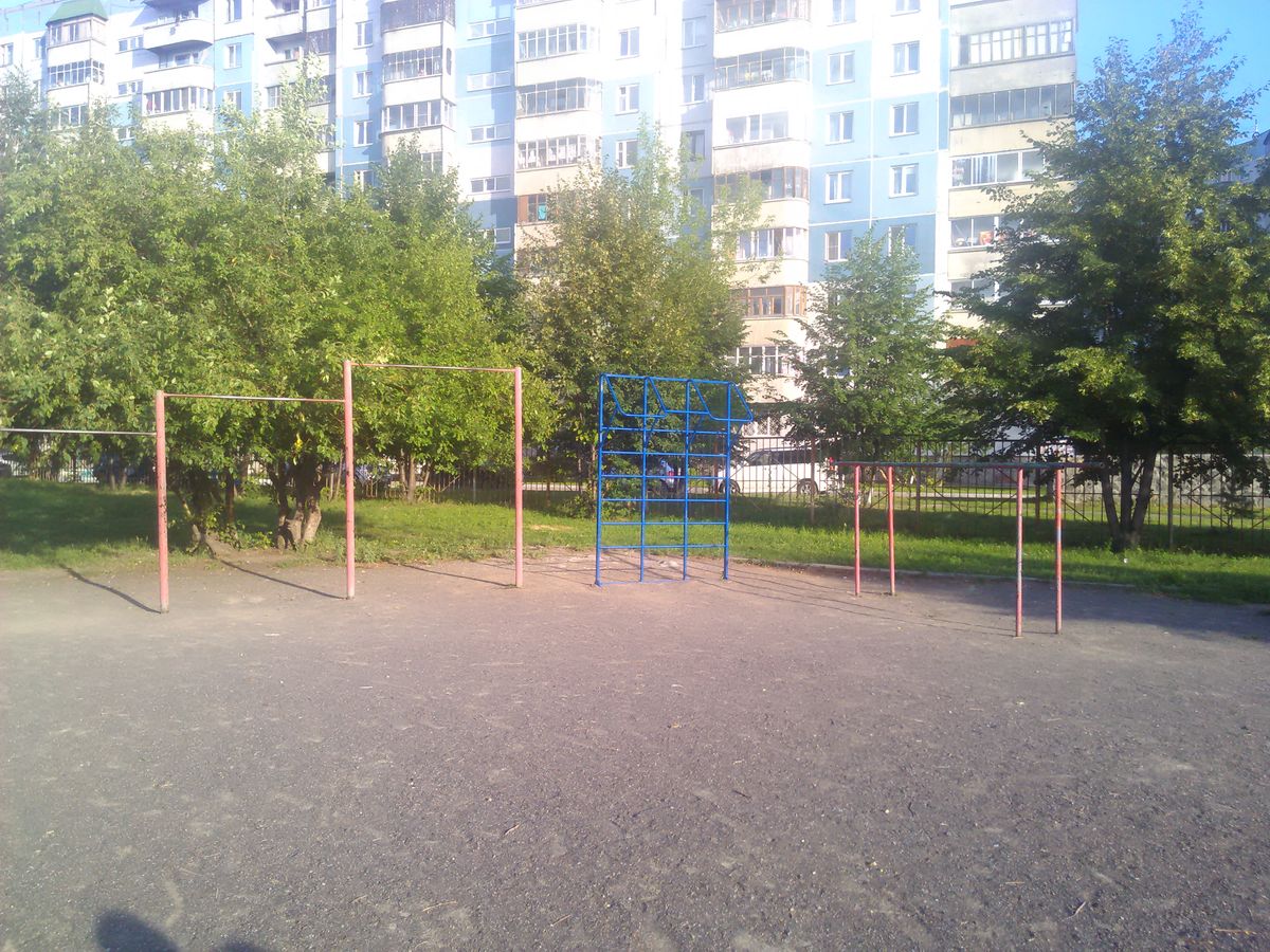 Novosibirsk - Street Workout Park - Улица В Высоцкого