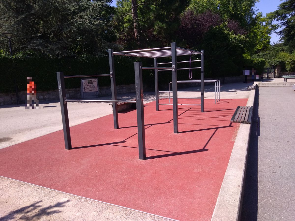 Geneva - Street Workout Equipment - École Châteaubriand - 2