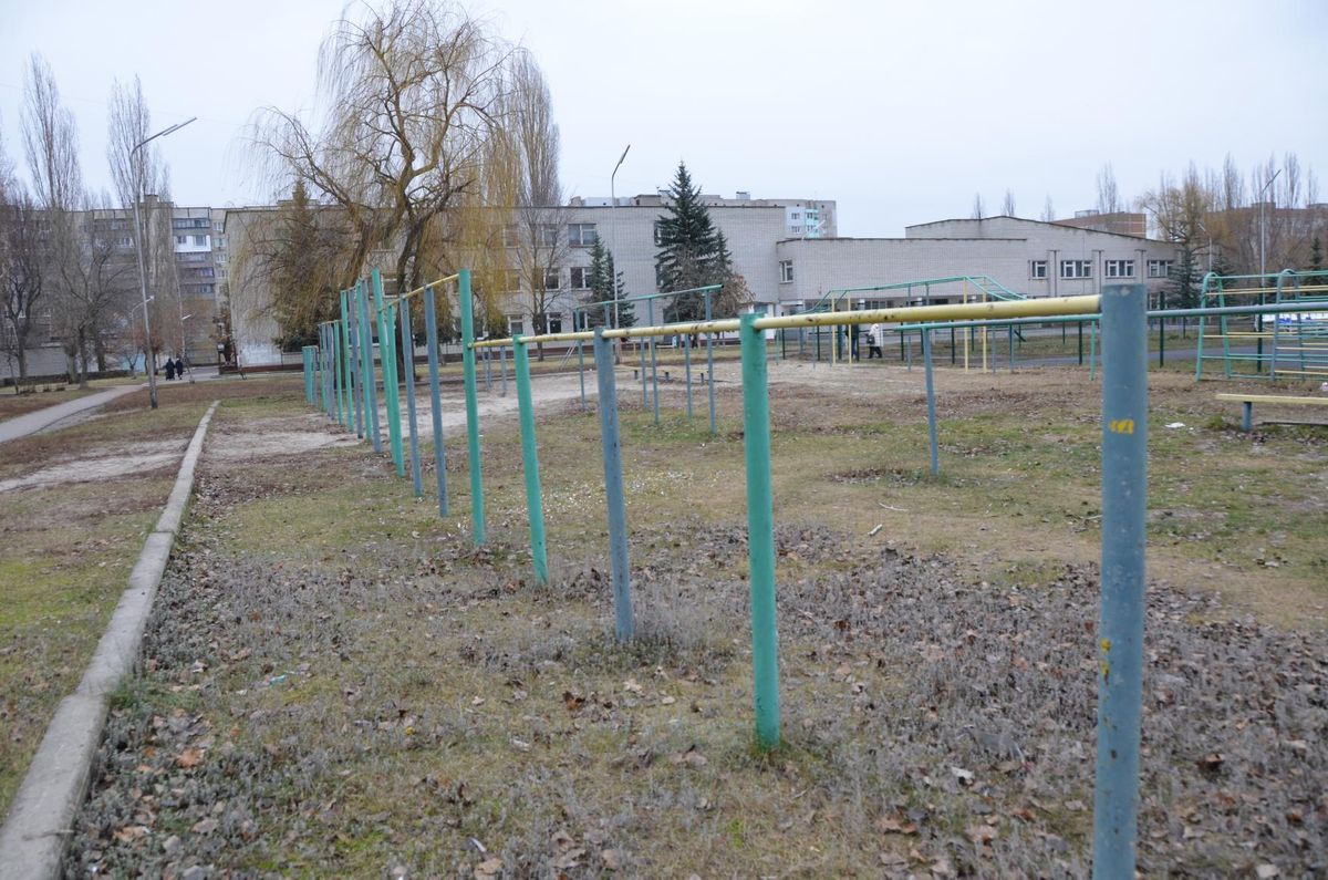 Kurchatov - Outdoor Gym - Школа №5