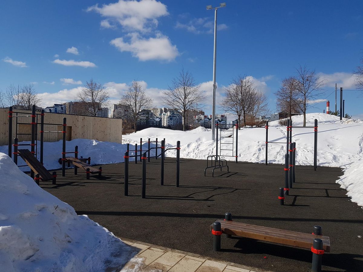 Moscow - Street Workout Park - Улица Барышиха