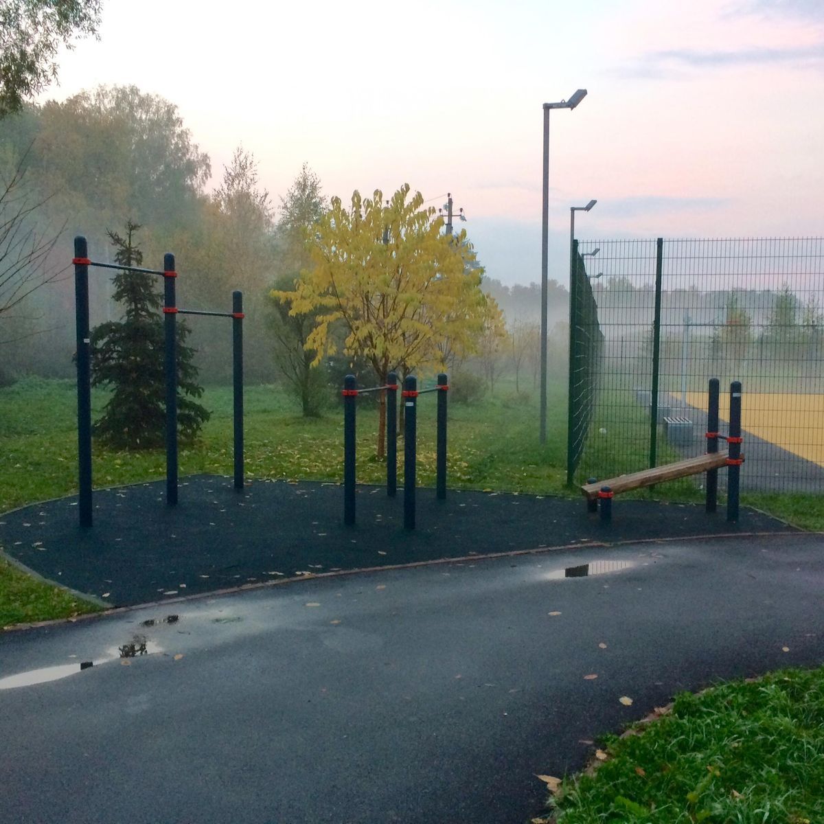 Otradnenskoe - Street Workout Park - Пятницкое Шоссе