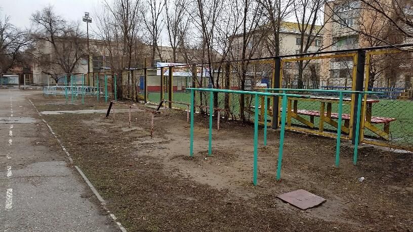 Astrakhan - Calisthenics Park - Кук-си Каби Суши Бар