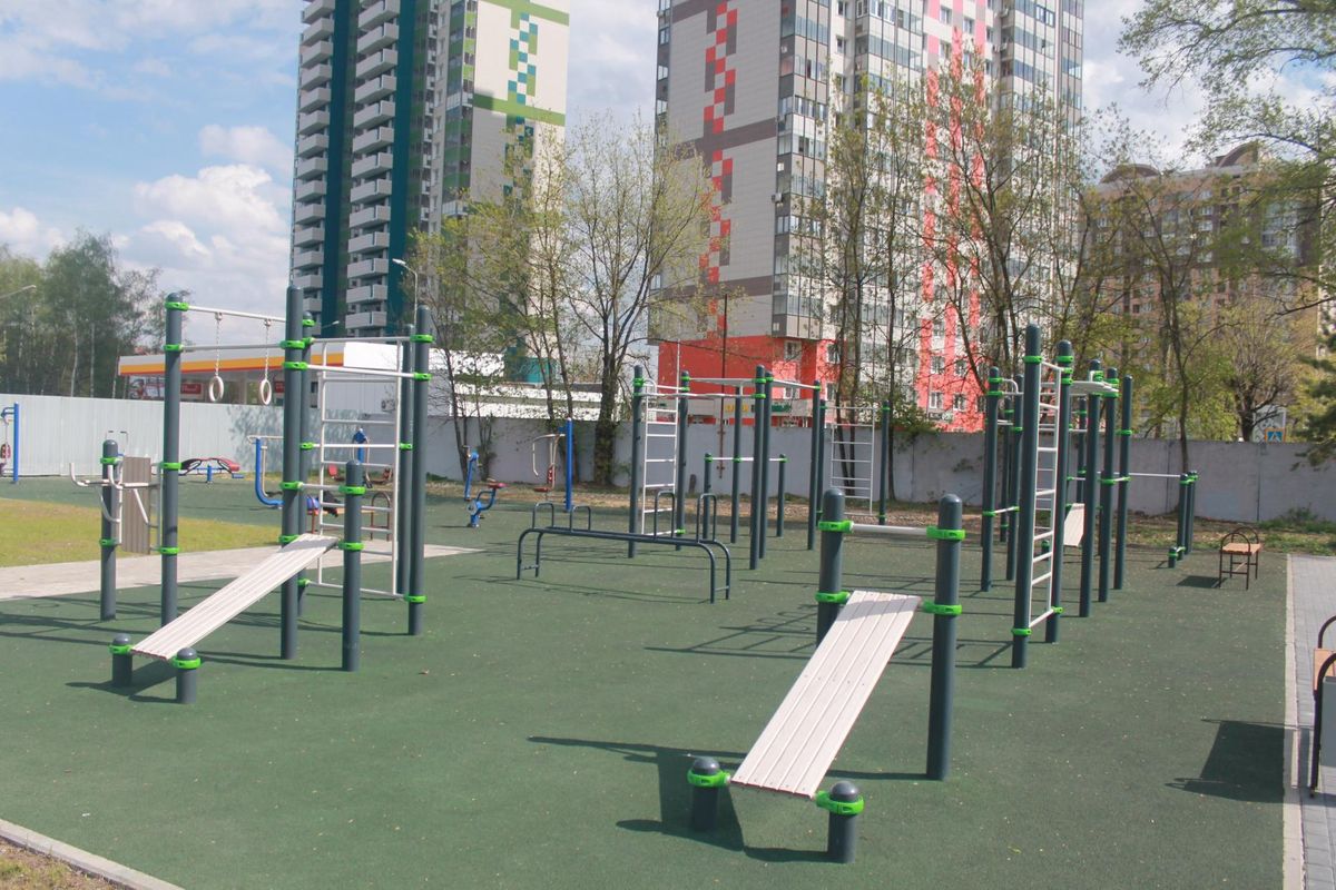 Korolev - Street Workout Park - Ул Пионерская