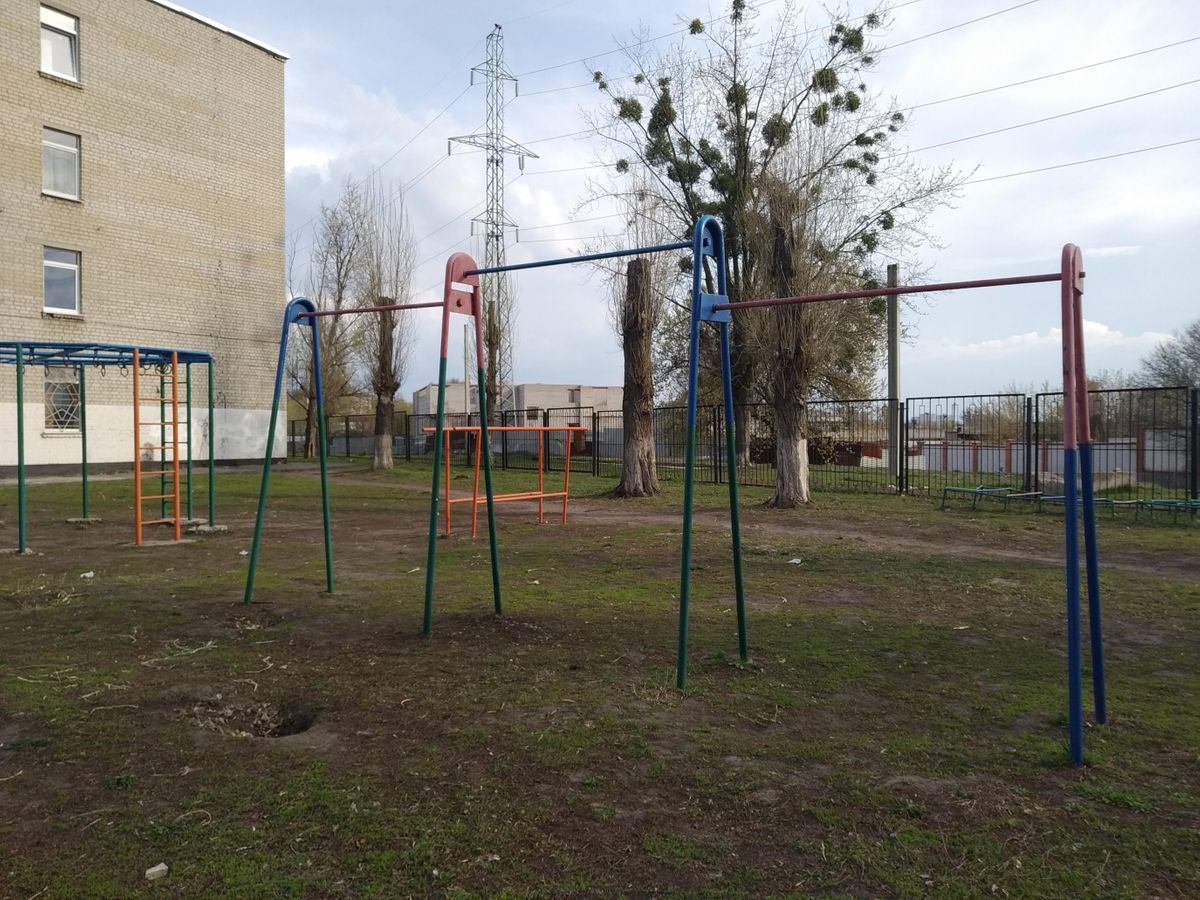 Kharkiv - Calisthenics Park - Площа Олександра Невського