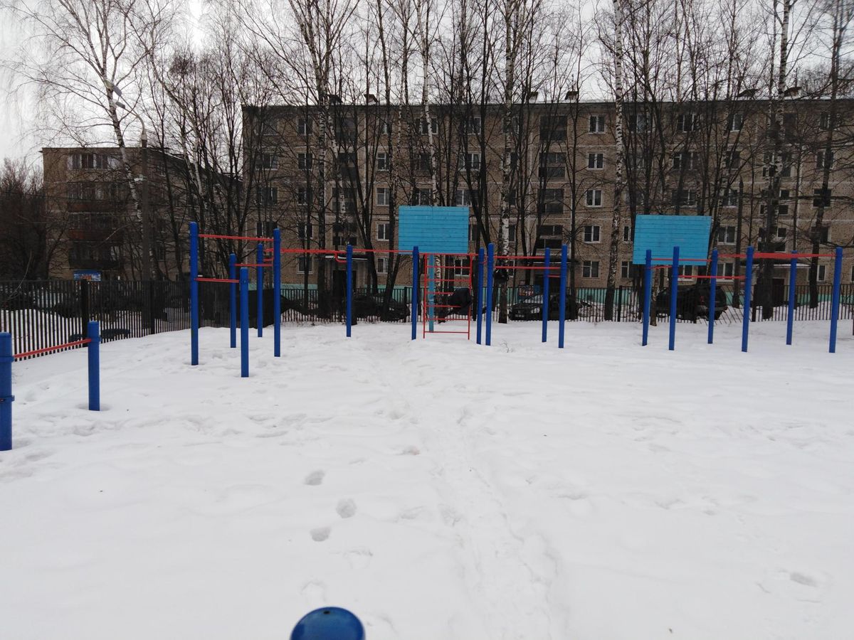 Krasnogorsk - Street Workout Park - Ул Железнодорожная