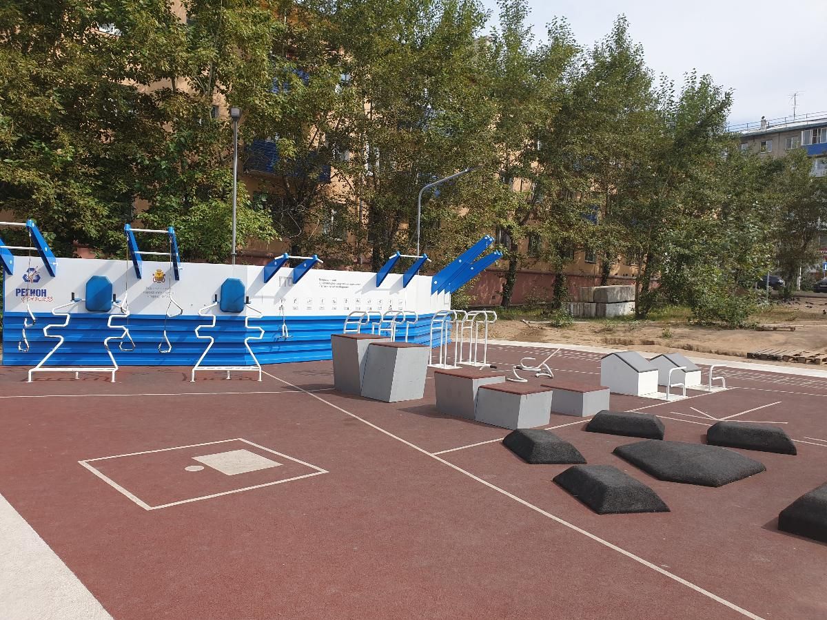 Chita - Street Workout Park - Площадь Декабристов