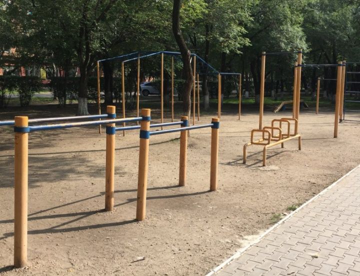 Blagoveshchensk - Street Workout Park - Парк Интернационалу