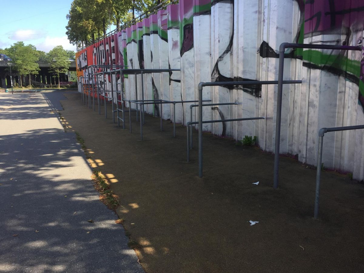 Copenhagen - Outdoor Gym - Mjølnerparken