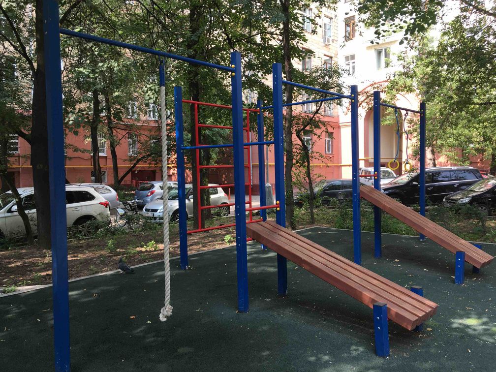 Moscow - Outdoor Gym - Наб Фрунзенская