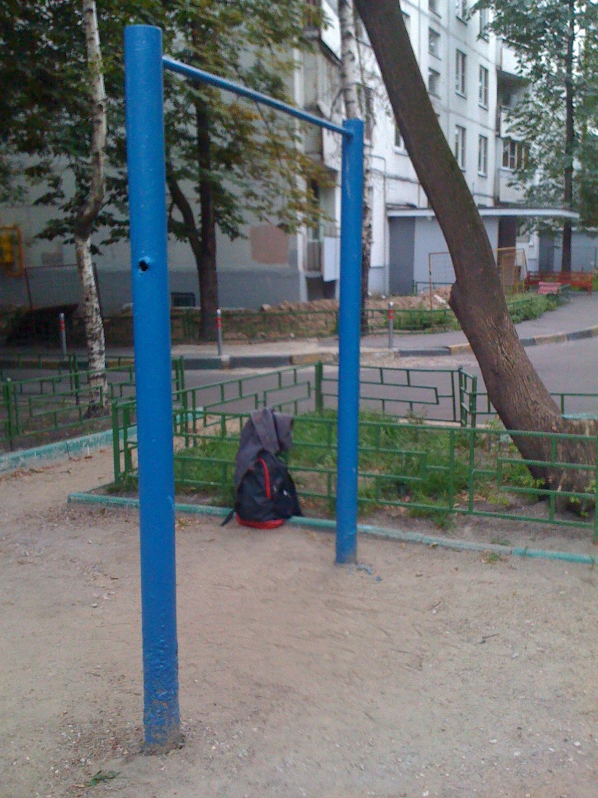 Moscow - Street Workout Park - Электромонтаж