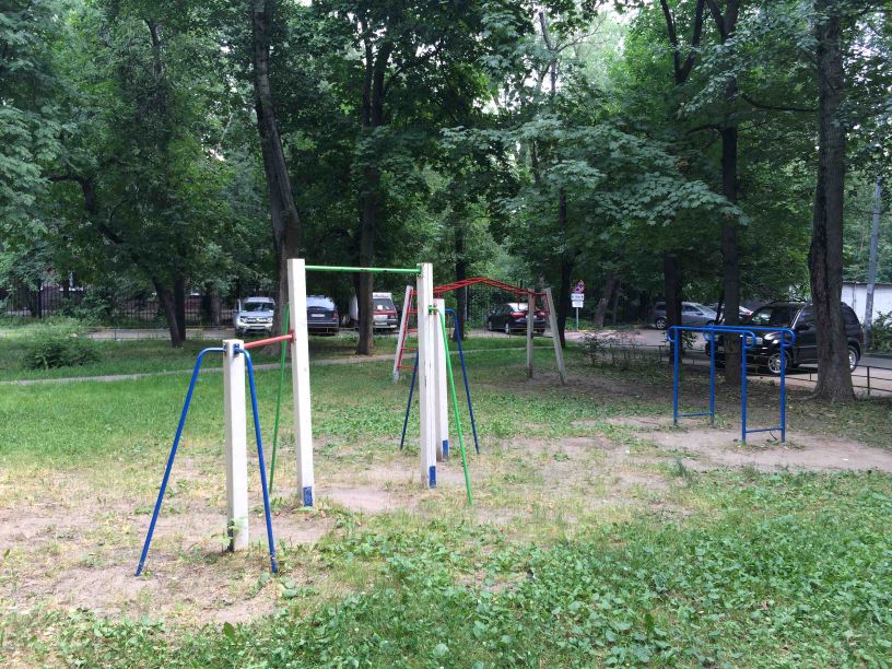 Moscow - Street Workout Park - Новопетровская Улица