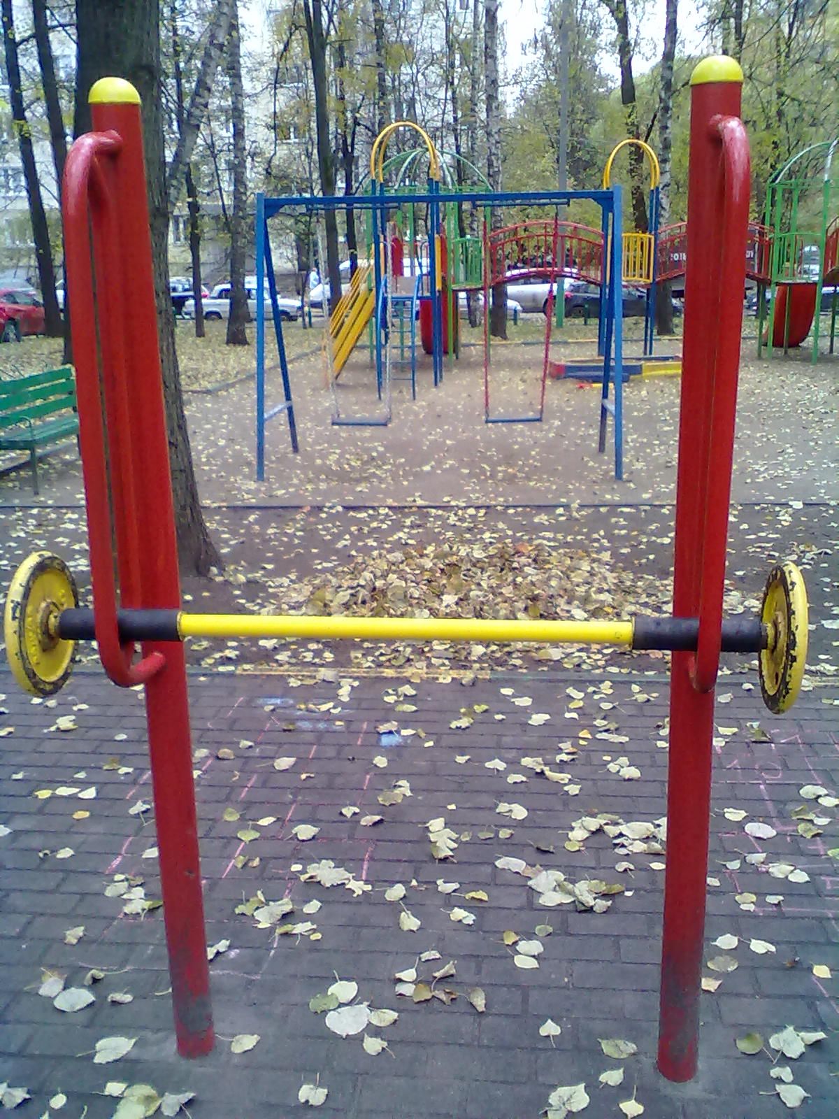 Moscow - Street Workout Park - Нижняя Первомайская Улица