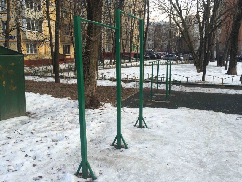 Moscow - Calisthenics Park - Новопетровская Улица