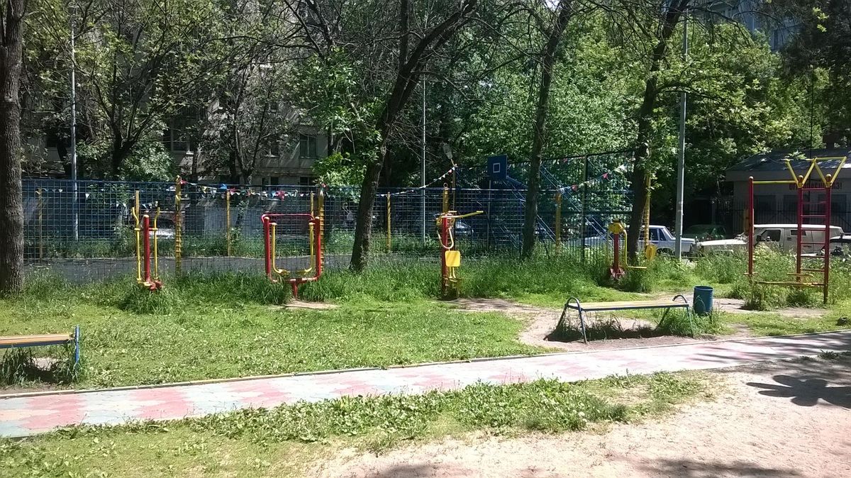 Moscow - Fitness Park - 8-Я Парковая Улица