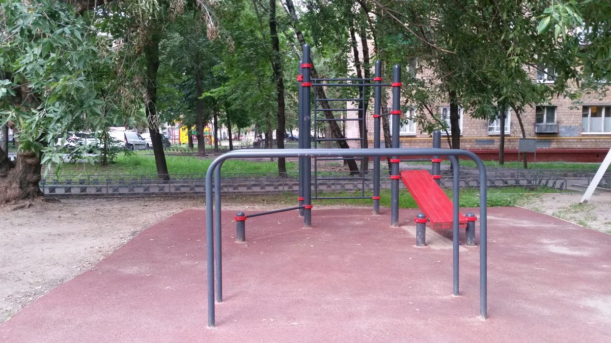 Moscow - Street Workout Park - Улица Трофимова