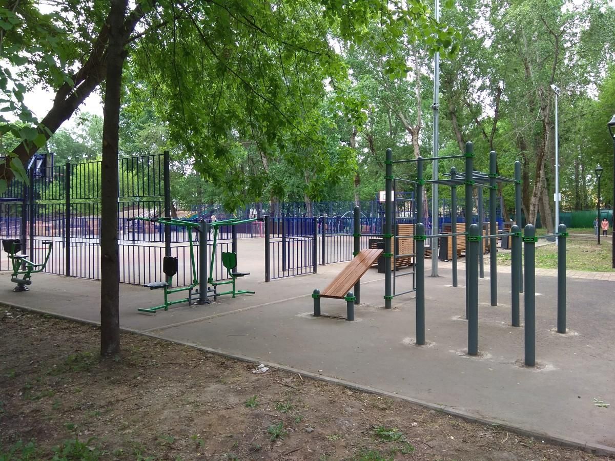 Moscow - Street Workout Park - Краснопролетарская Улица