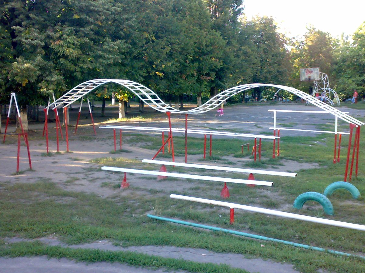 Kharkiv - Outdoor Gym - Школа №122