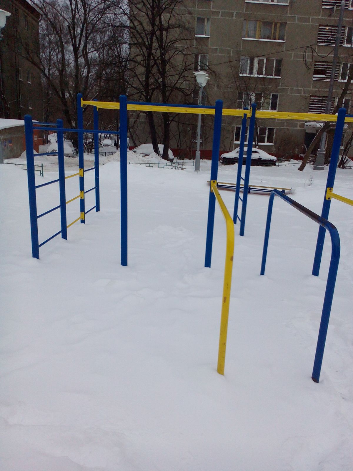 Moscow - Outdoor Gym - Борисовская Улица