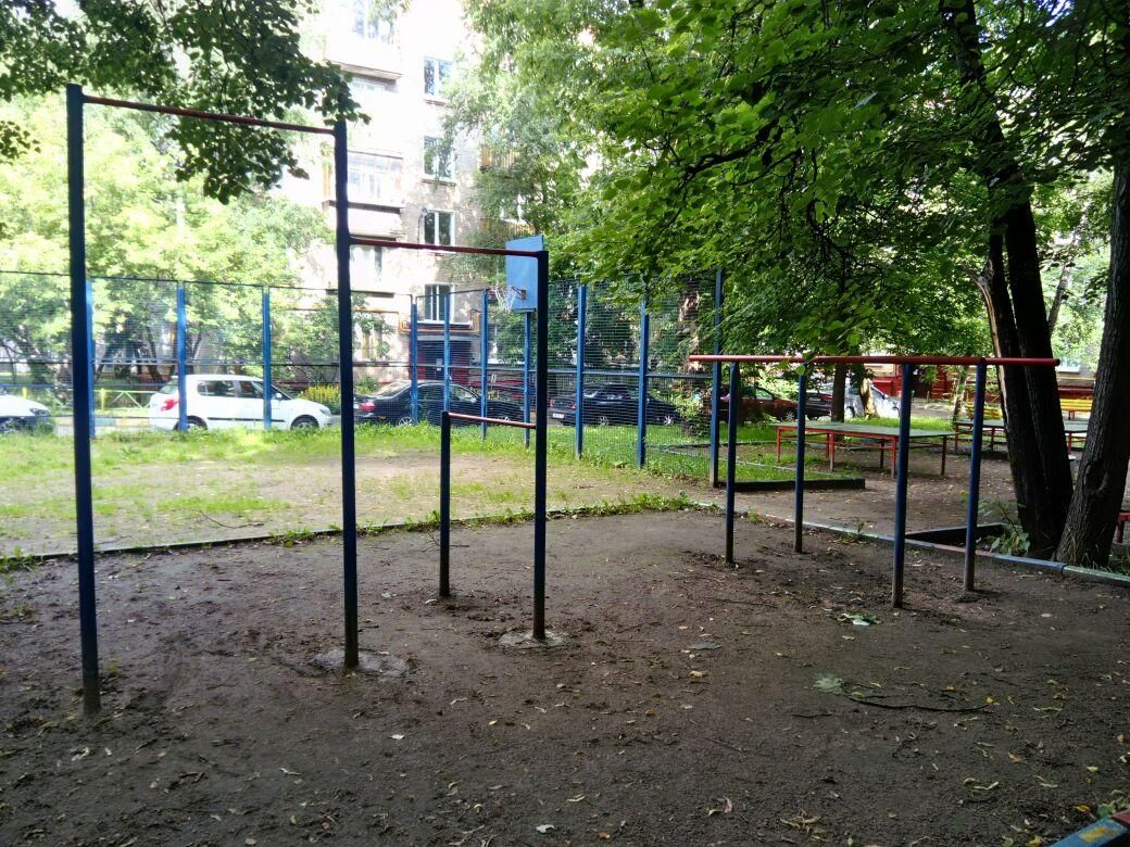 Moscow - Street Workout Park - Улица Алексея Свиридова