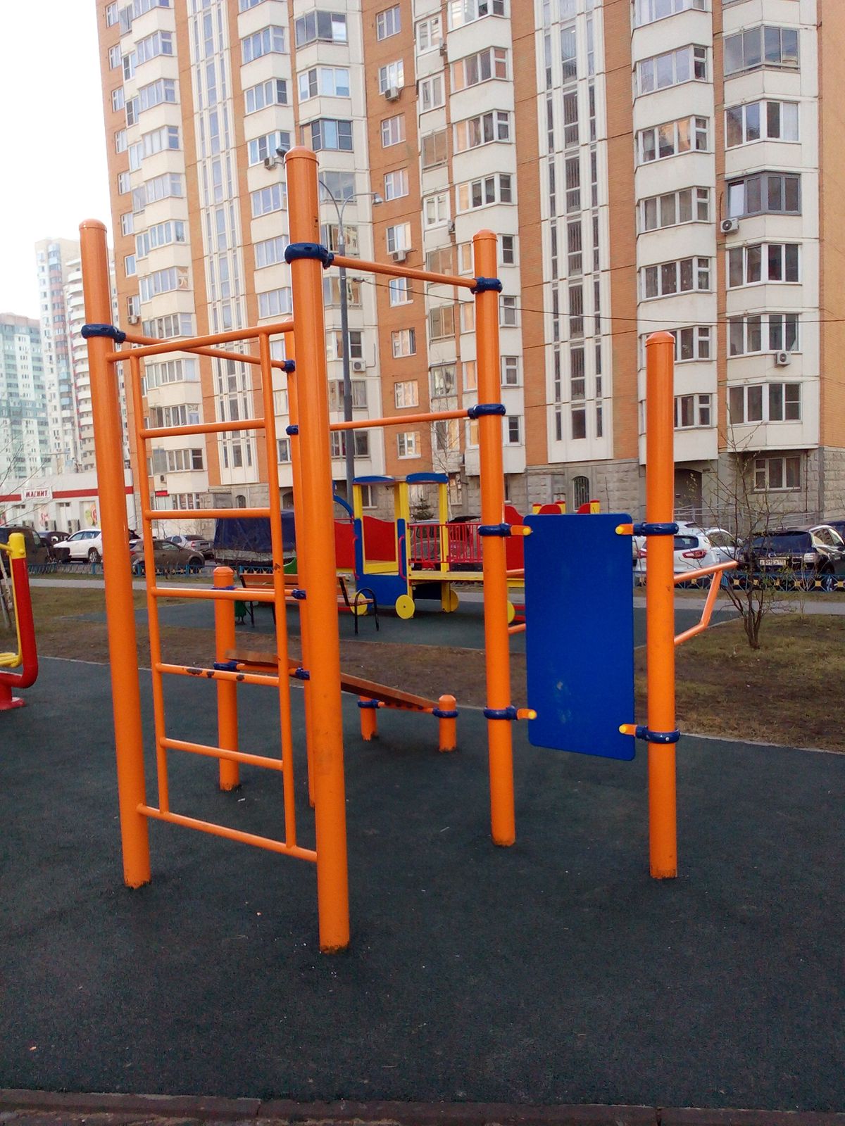 Krasnogorsk - Street Workout Park - Детская Площадка  Сквознячок