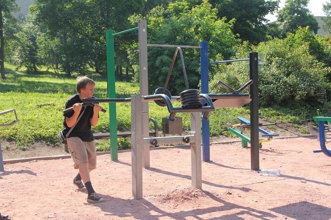 Petrozavodsk - Street Workout Park - Спортплощадка