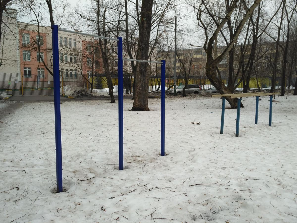 Moscow - Outdoor Gym - Перовская Улица