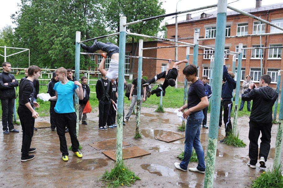 Klin - Street Workout Park - Проезд Бородинский