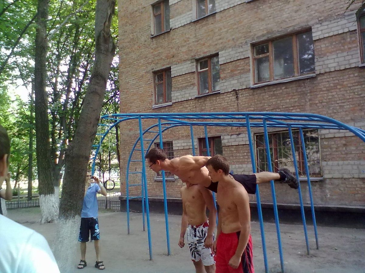 Cherkasy - Outdoor Gym - Черкаський Державний Бізнес Коледж