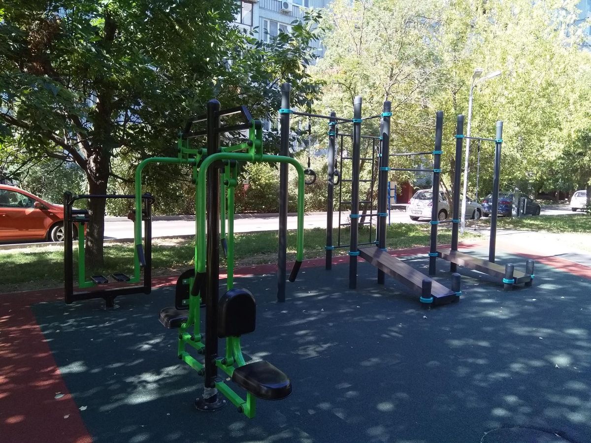 Moscow - Calisthenics Park - Улица Довженко