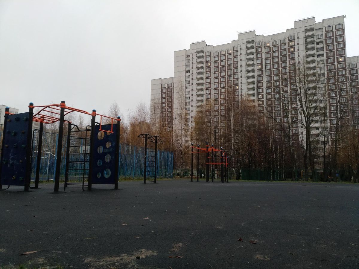 Moscow - Outdoor Gym - Улица Поляны