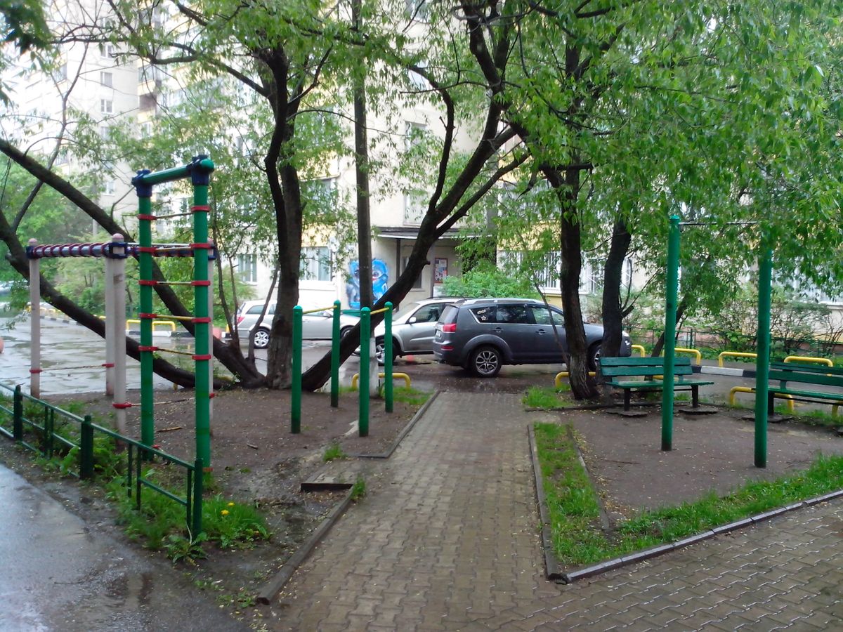 Krasnogorsk - Street Workout Park - Улица Карбышева