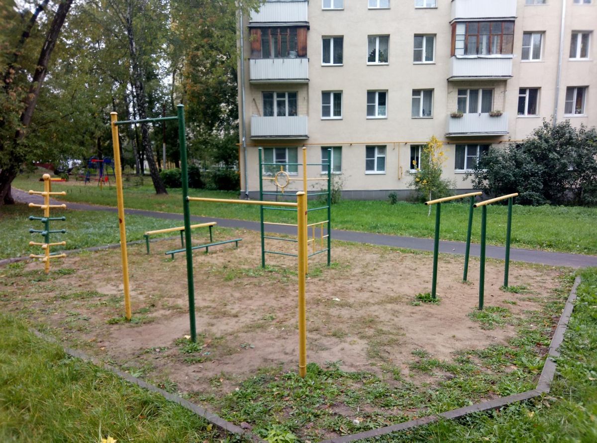 Moscow - Street Workout Park - Пл Измайловская