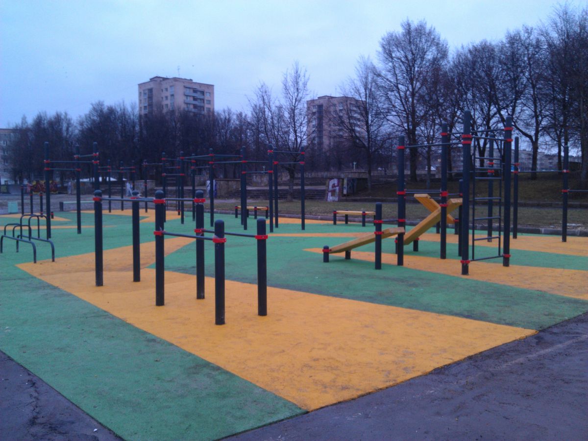 Kirishskoe - Street Workout Park - РосАл