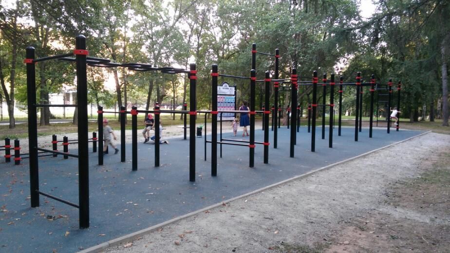 Yekaterinburg - Outdoor Gym - Парк 50-летия Советской Власти