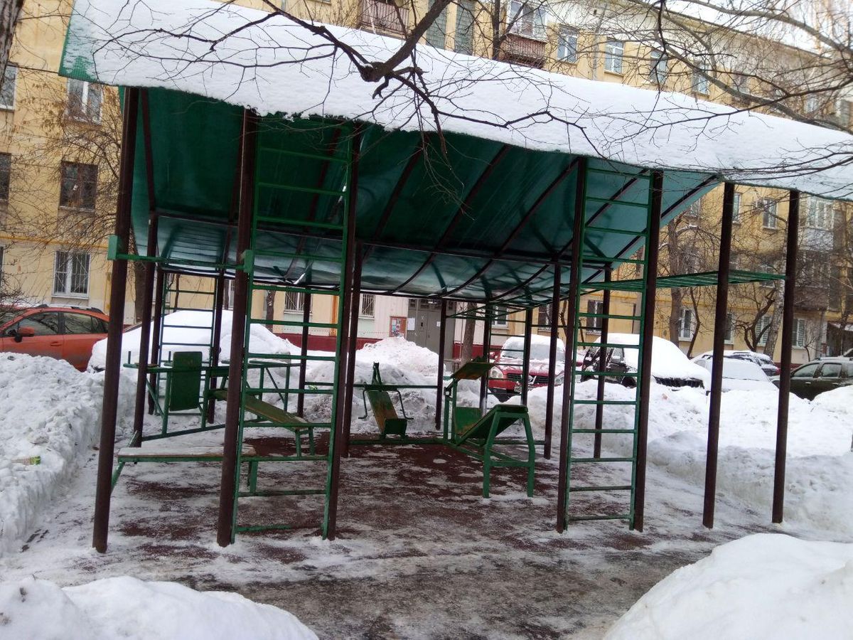 Moscow - Street Workout Park - Улица Винокурова