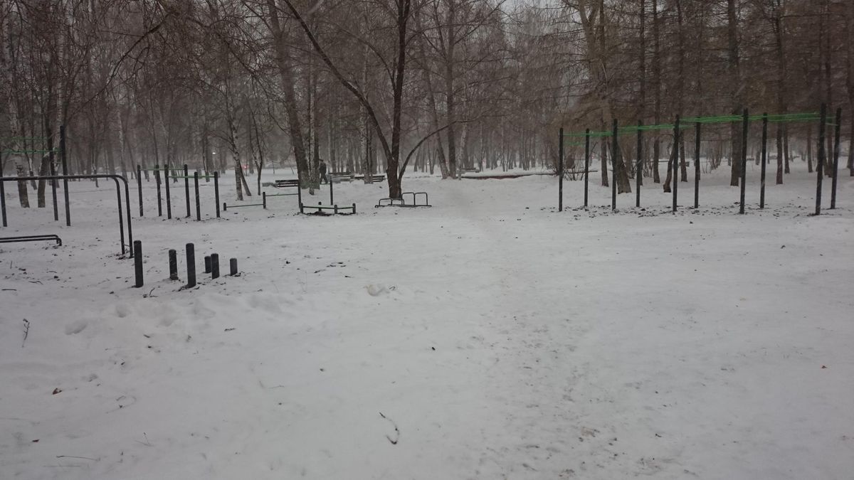 Tyumen - Street Workout Park - Sberbank of Russia